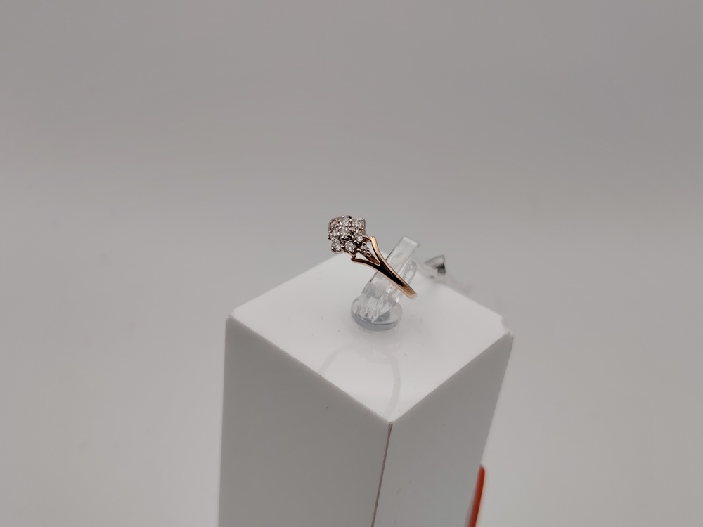 КОЛКМИ585 КОЛЬЦО С КАМНЯМИ (Au 585)