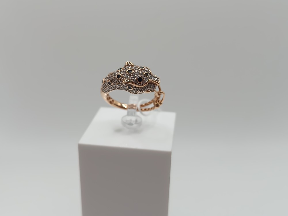 КОЛКМИ585 КОЛЬЦО С КАМНЯМИ (Au 585)