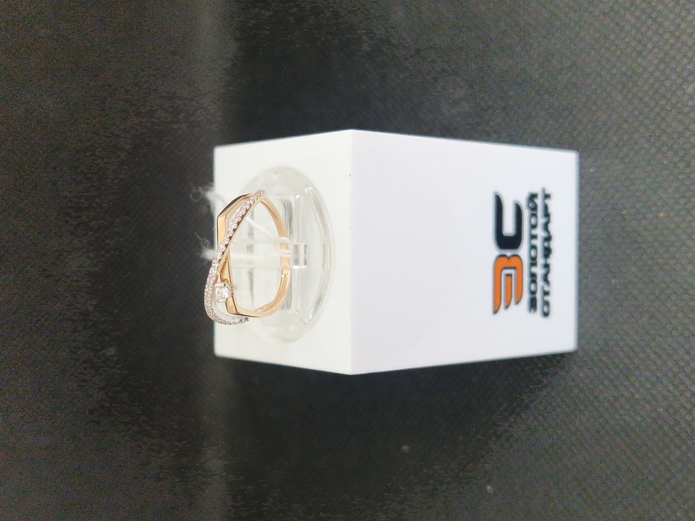 КОЛКМИ585 КОЛЬЦО С КАМНЯМИ (Au 585)
