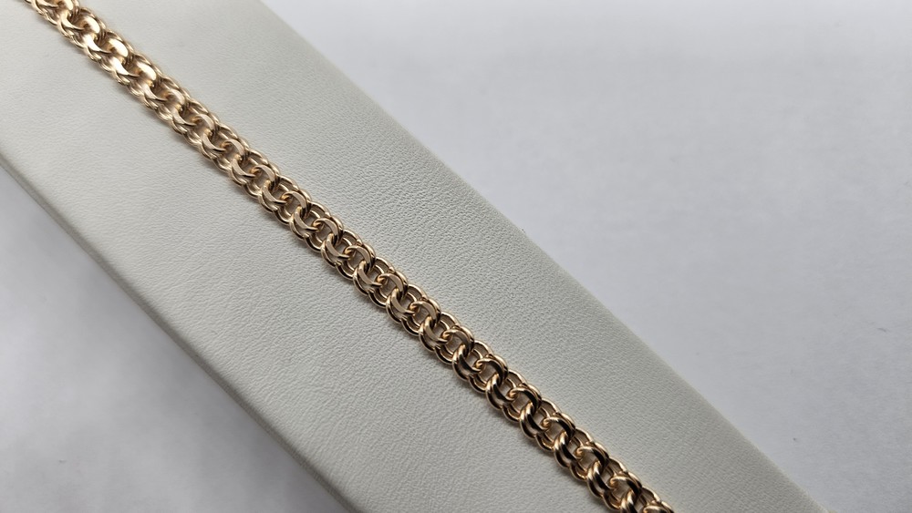 БРАСЛЕТ ПОЛНОВЕСНЫЙ Бисмарк (Au 585)