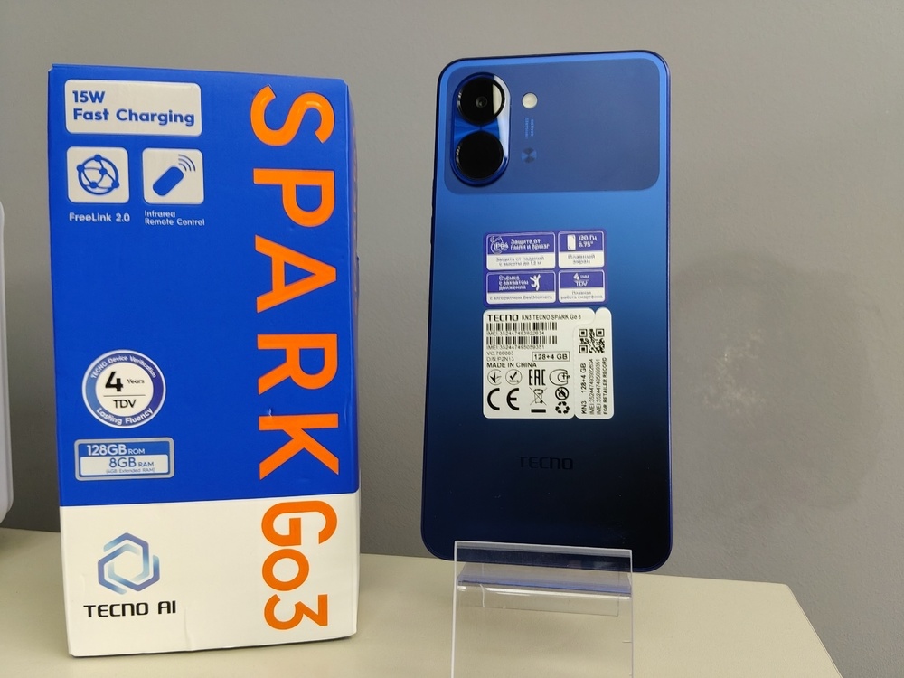 Смартфон Tecno Spark Go3 4/128