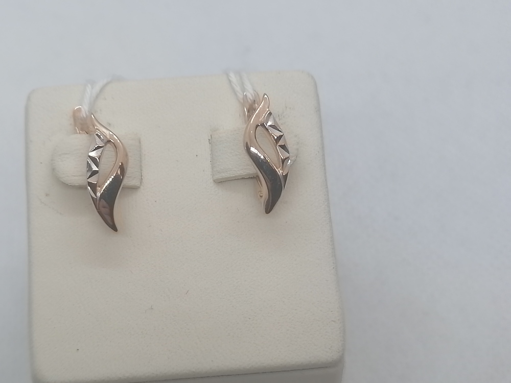 СЕРЬГИ БЕЗ КАМНЯ (Au 585)