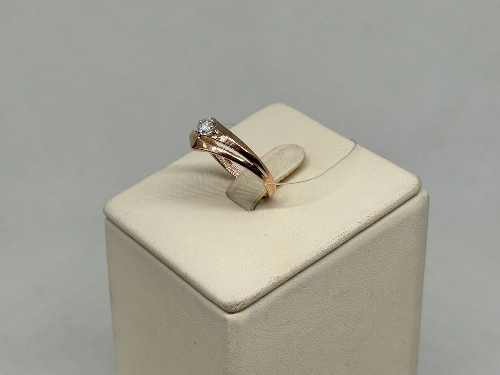 КОЛЬЦО С КАМНЕМ (Au 585)