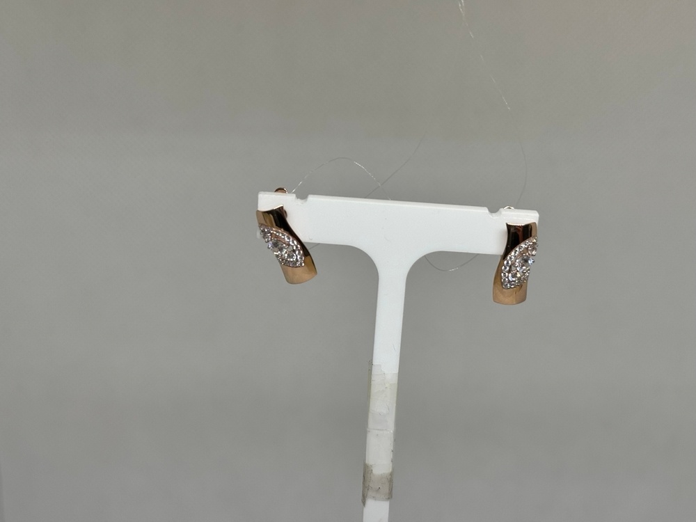 СЕРЬГИ С КАМНЯМИ (Au 585)