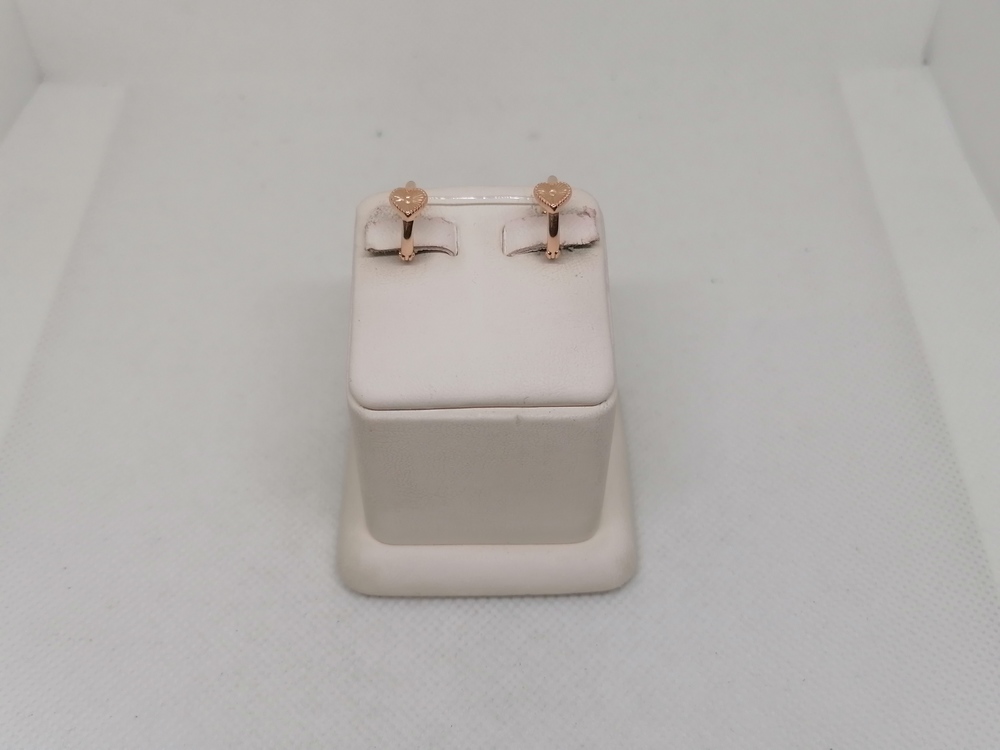 СЕРЬГИ БЕЗ КАМНЯ (Au 585)