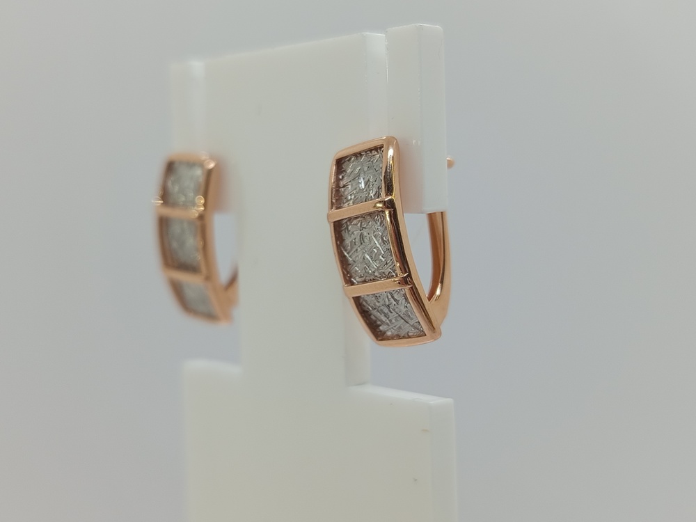 СЕРЬГИ БЕЗ КАМНЯ (Au 585)