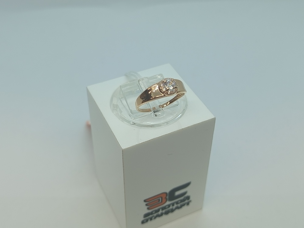 КОЛКМИ585 КОЛЬЦО С КАМНЯМИ (Au 585)