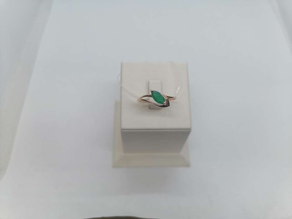 51-310-00974-2 КОЛЬЦО АГАТ (Au 585)