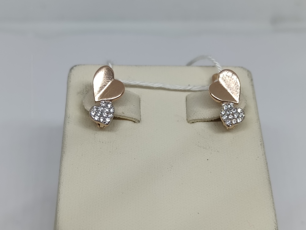 СЕРЬГИ С КАМНЯМИ (Au 585)