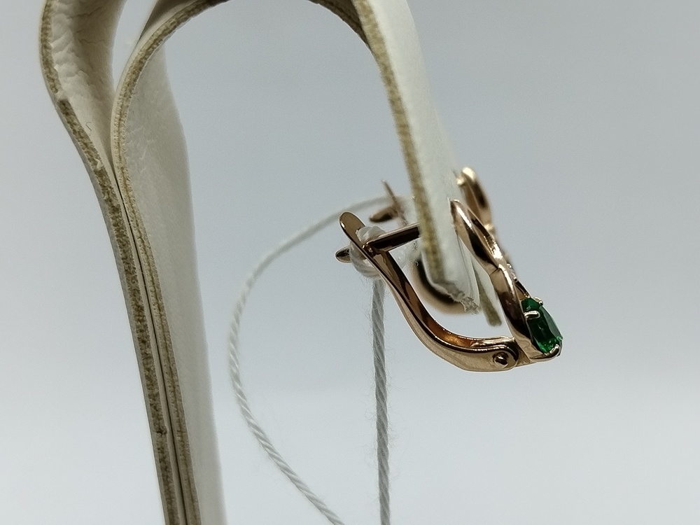 СЕРЬГИ С КАМНЯМИ (Au 585)