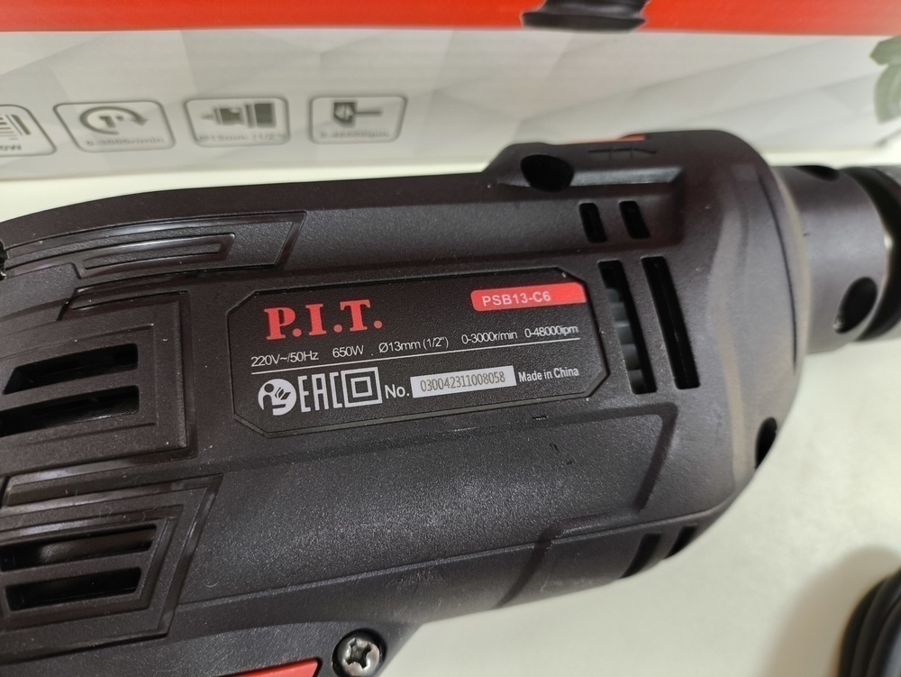 Дрель-ударная P.I.T. PSB13-C6