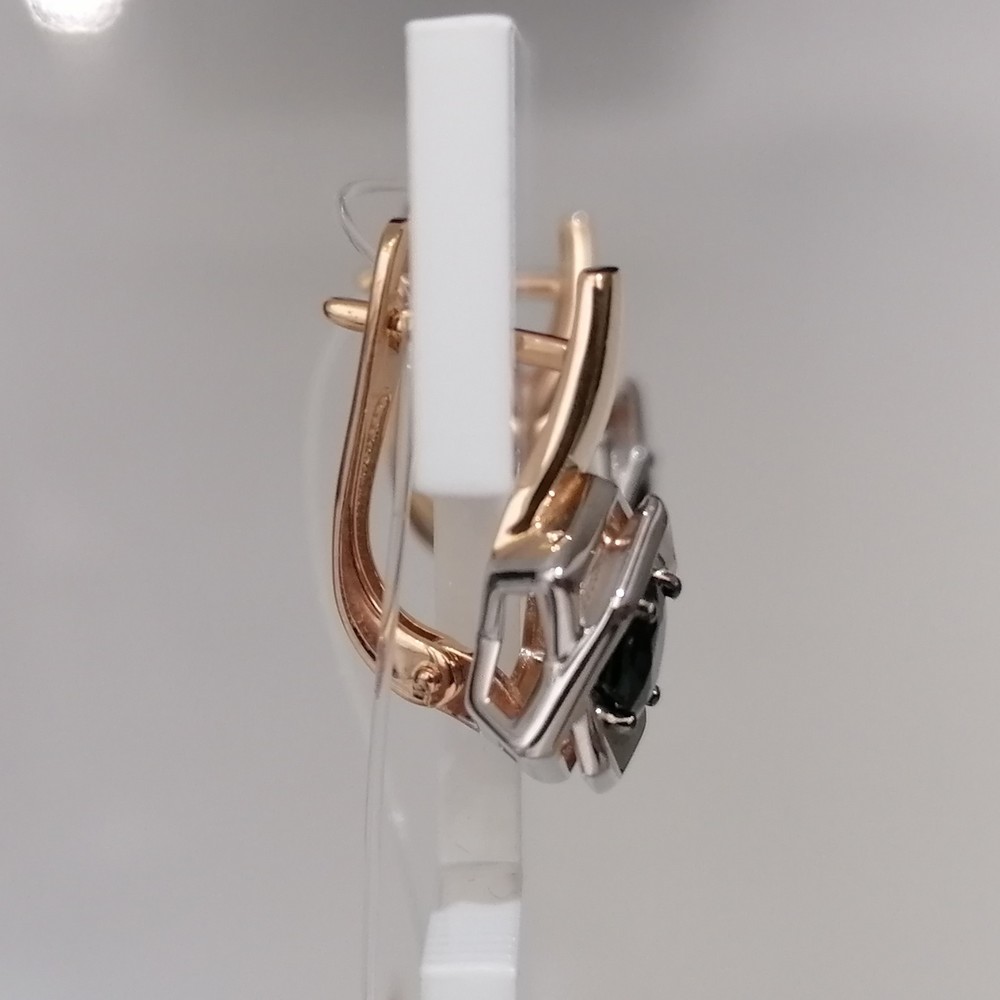 СЕРЬГИ САПФИР (Au 585)