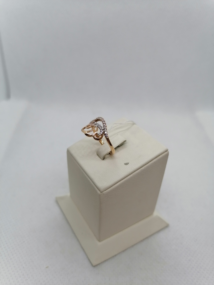 КОЛКМИ585 КОЛЬЦО С КАМНЯМИ (Au 585)