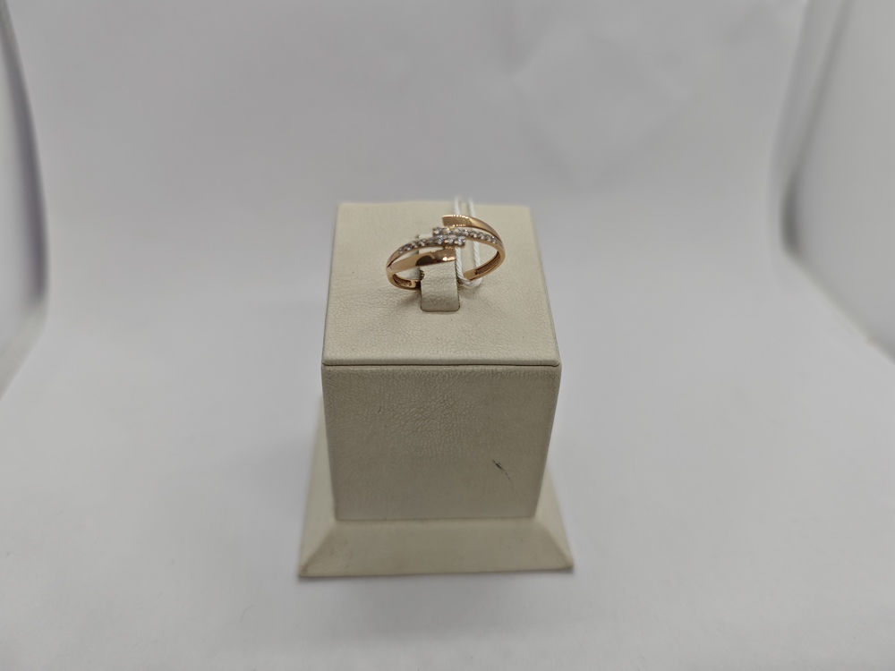 КОЛКМИ585 КОЛЬЦО С КАМНЯМИ (Au 585)