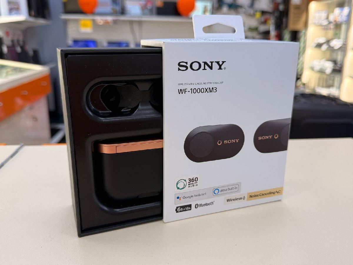 Наушники беспроводные SONY WF-1000XM3