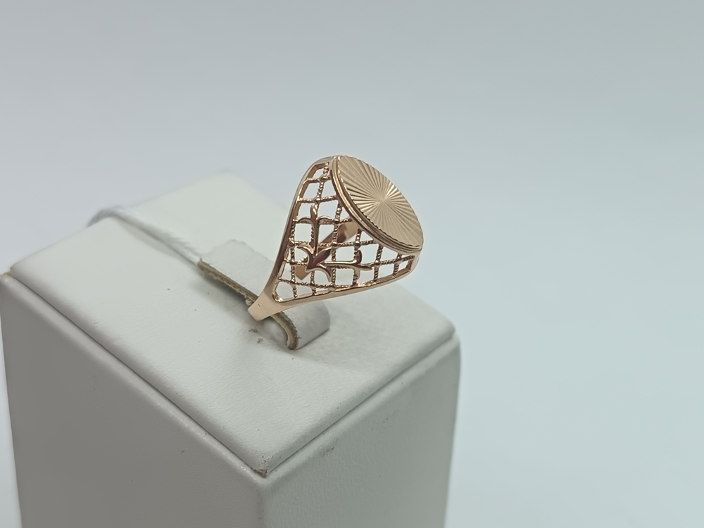 КОЛБКМ585 КОЛЬЦО БЕЗ КАМНЯ (Au 585)