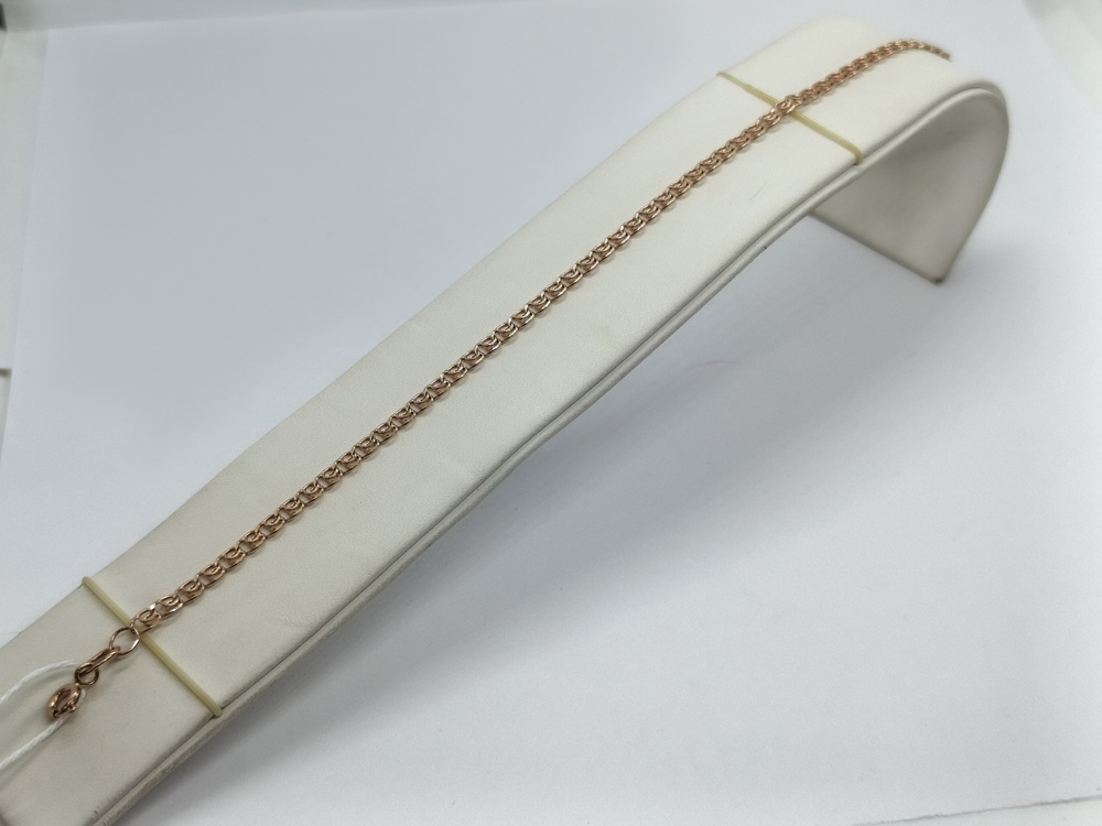 БРАСЛЕТ ПУСТОТЕЛЫЙ Лав Au 585