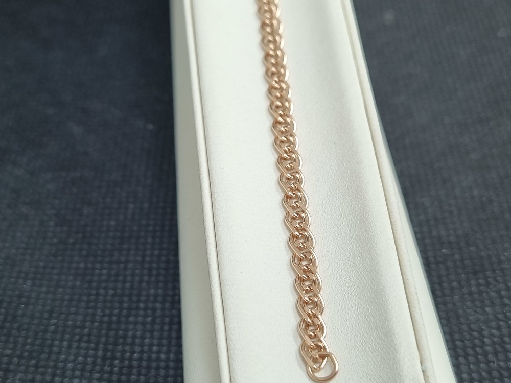 БРАСЛЕТ ПУСТОТЕЛЫЙ Нона (Au 585)