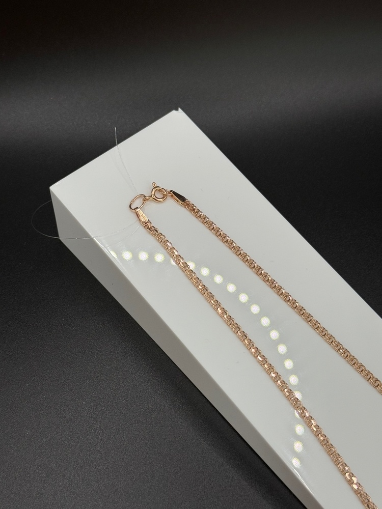 ЦЕПЬ ПУСТОТЕЛАЯ Бисмарк (Au 585)