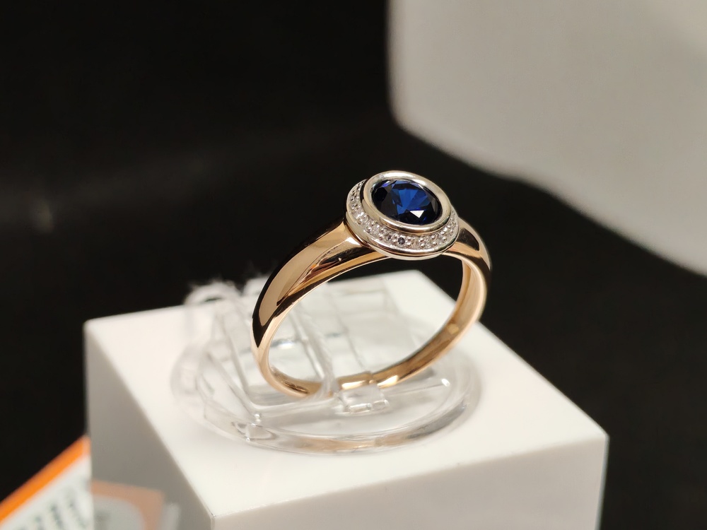 КОЛЬЦО БРИЛЛИАНТ Au 585