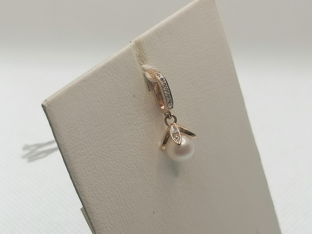 ПОДКМИ585 ПОДВЕСКА С КАМНЯМИ (Au 585)