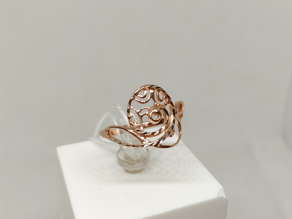 КОЛБКМ585 КОЛЬЦО БЕЗ КАМНЯ (Au 585)