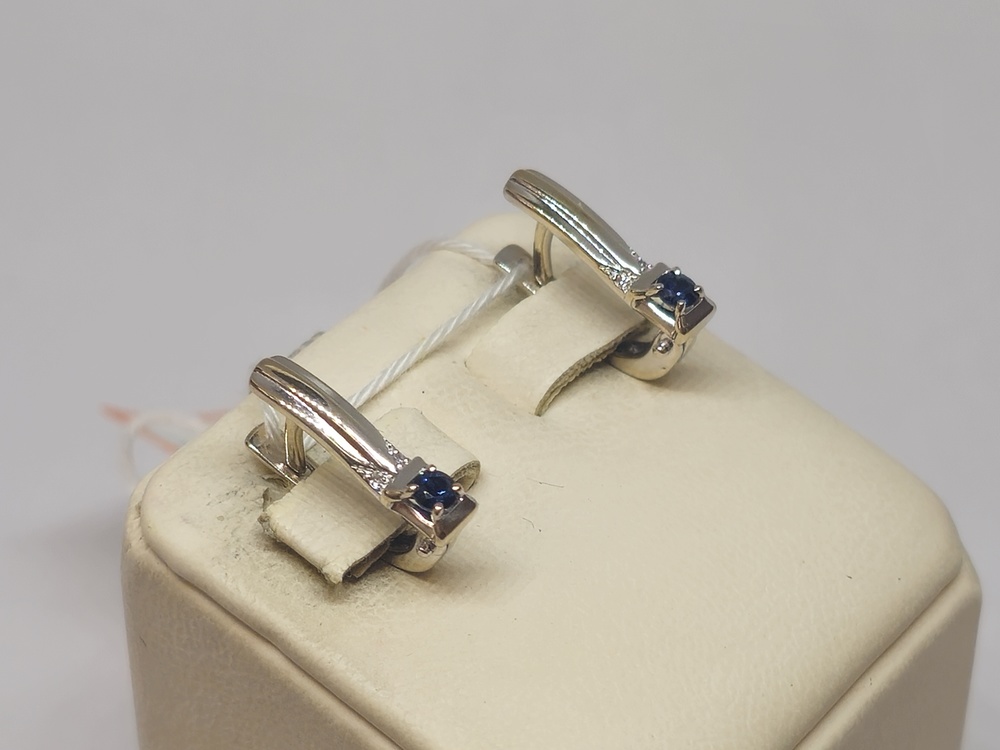 СЕРЬГИ С КАМНЯМИ (Au 585)