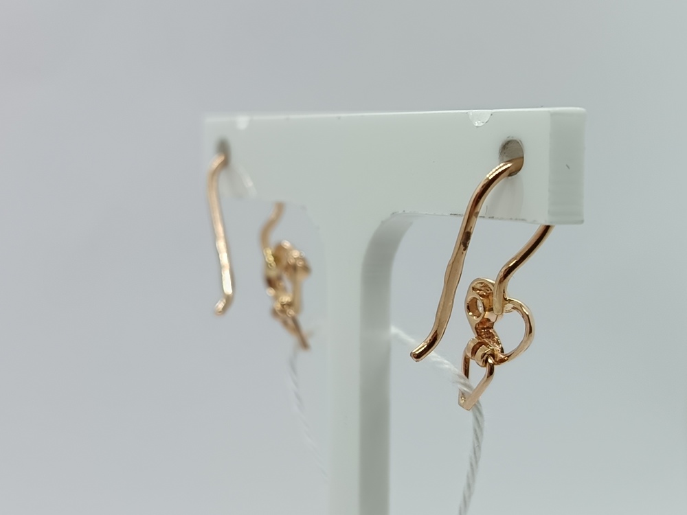 СЕРЬГИ С КАМНЕМ (Au 585)