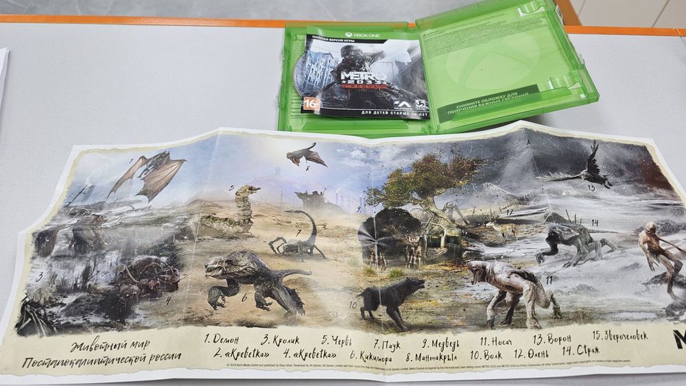 Игра XBOX Метро Исход