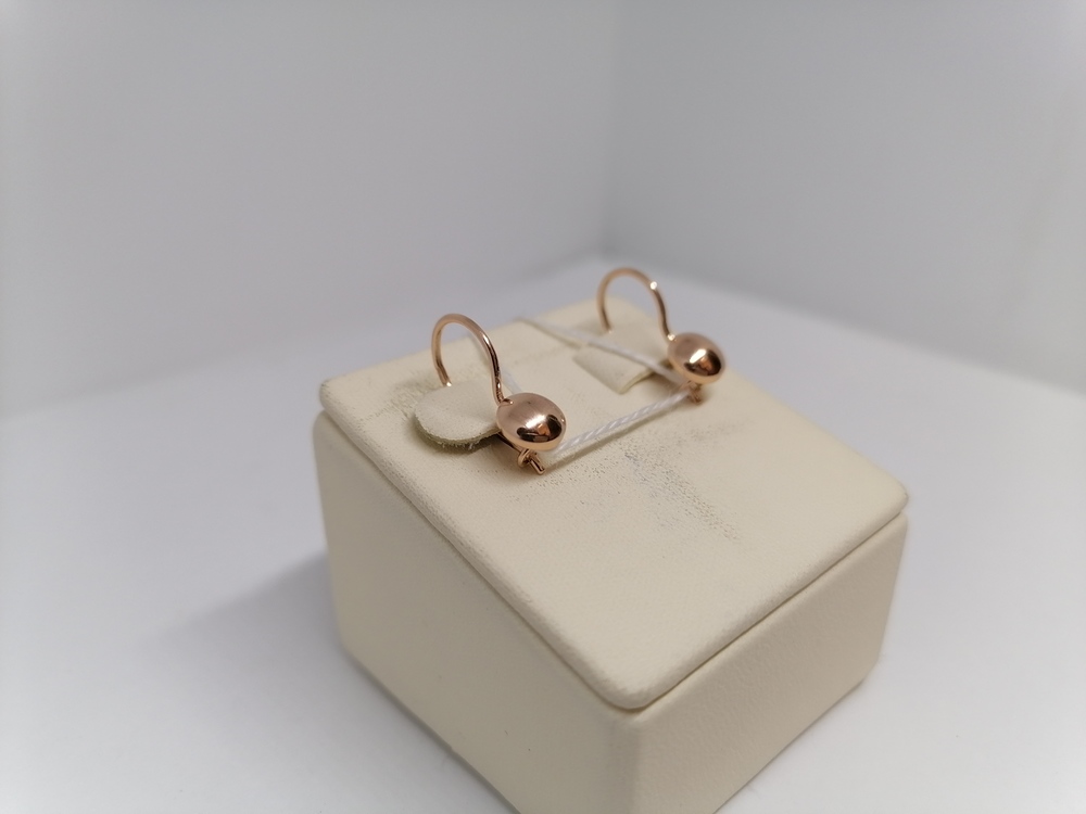 СЕРЬГИ БЕЗ КАМНЯ (Au 583)