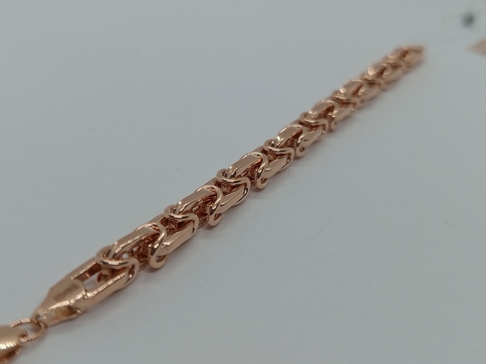 БРАСЛЕТ ПОЛНОВЕСНЫЙ Московский бит (Au 585)