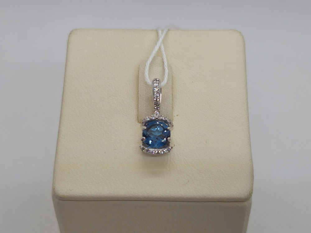 ПОДКМИ585 ПОДВЕСКА С КАМНЯМИ (Au 585)