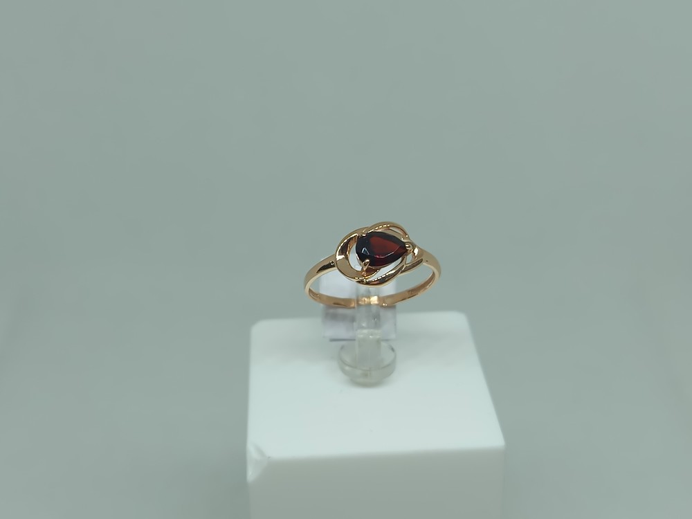 КОЛЬЦО С КАМНЕМ (Au 585)