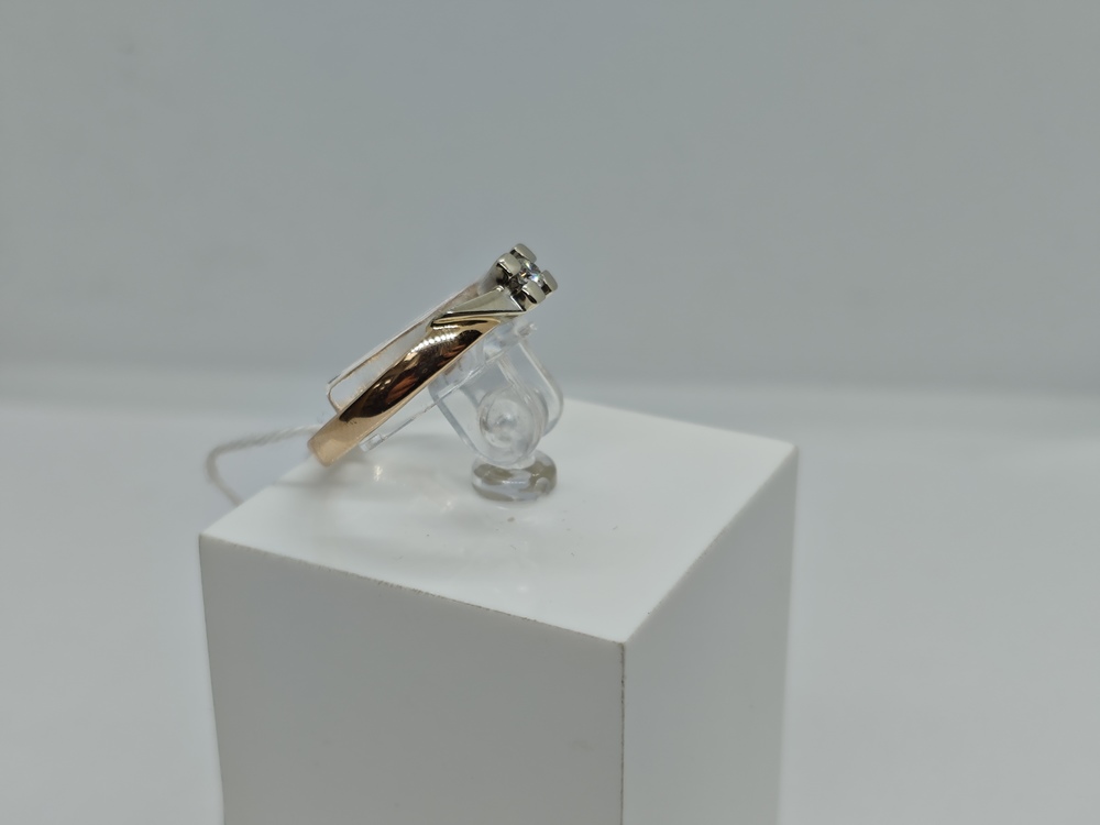 КОЛЬЦО БРИЛЛИАНТ Au 585