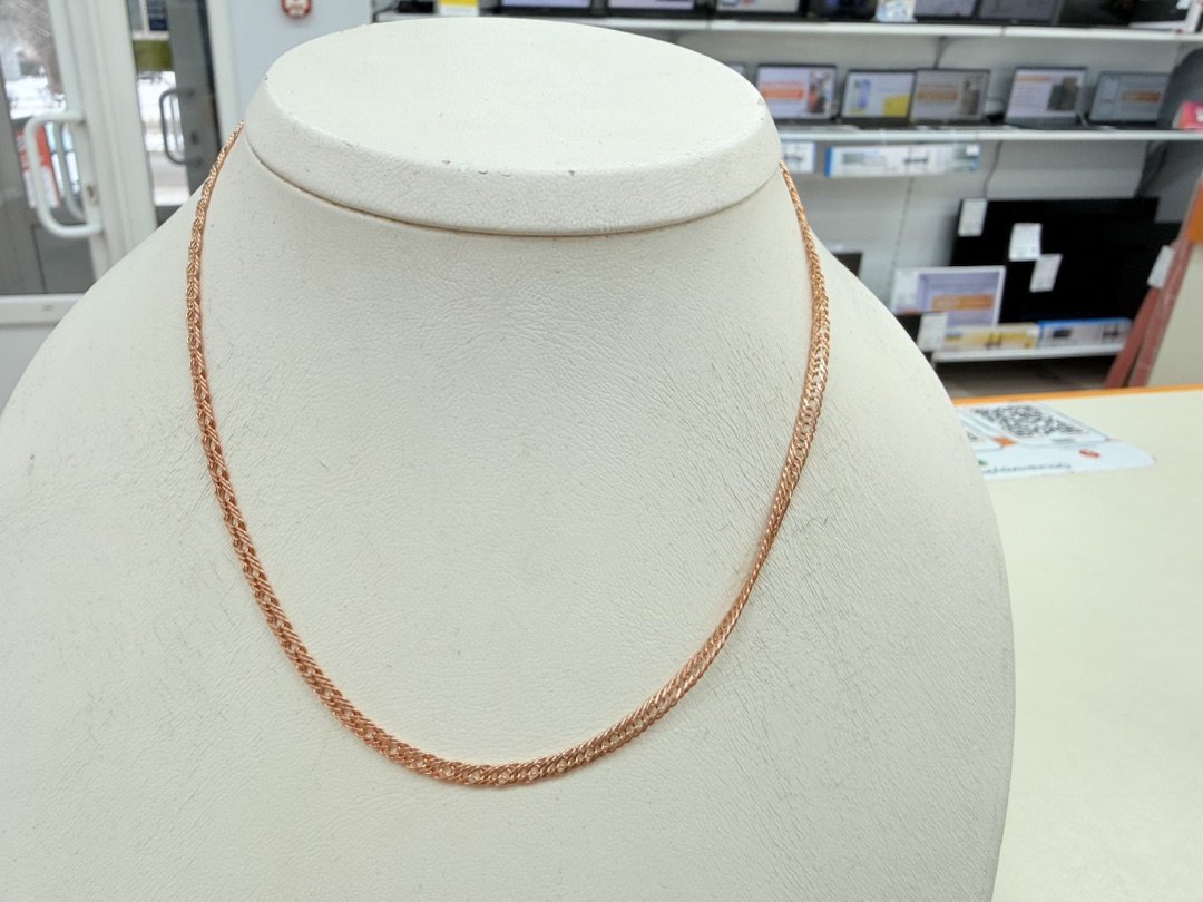 ЦЕПЬ ПОЛНОВЕСНАЯ Ромб тройной (Au 585)