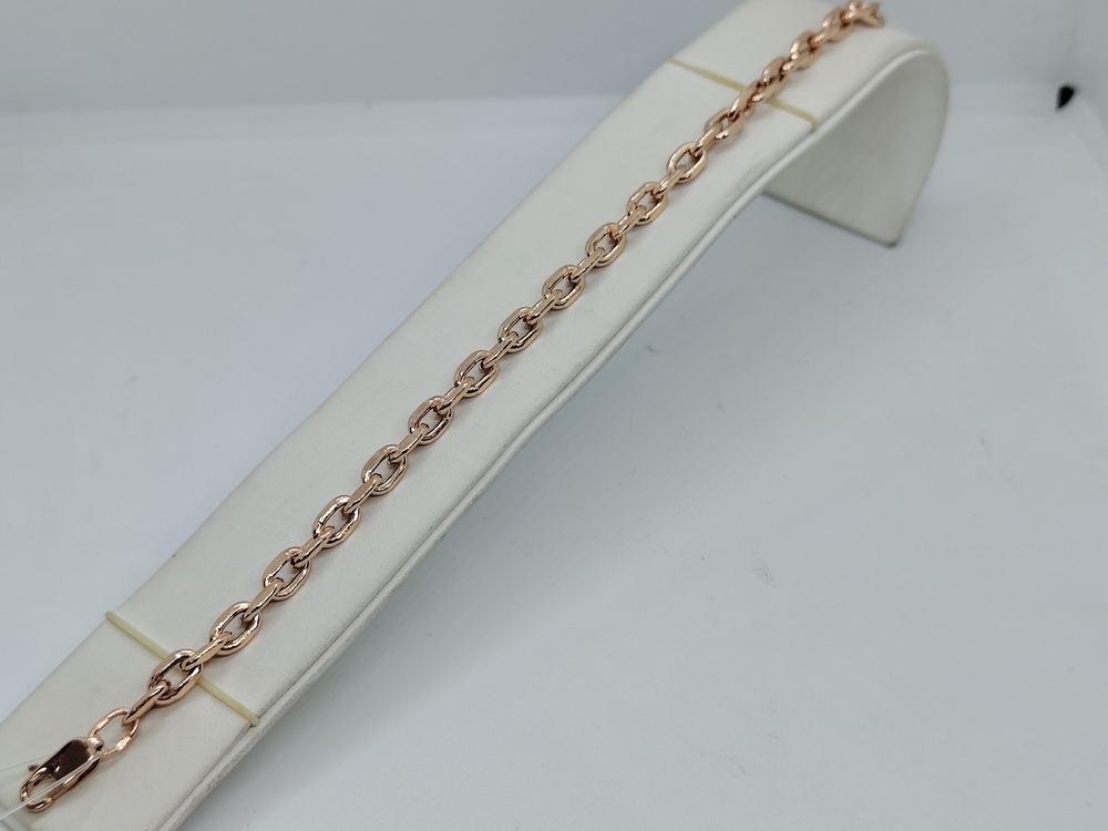 620715023 БРАСЛЕТ ПУСТОТЕЛЫЙ Якорное (Au 585)