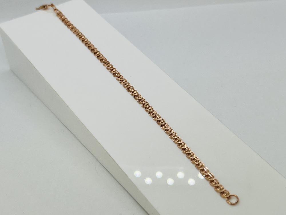 БРАСЛЕТ ПОЛНОВЕСНЫЙ Лав (Au 585)