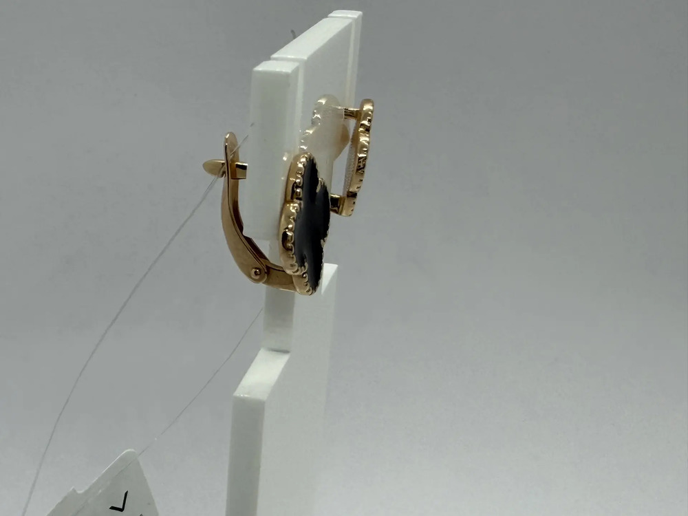 СЕРЬГИ С КАМНЕМ (Au 585)