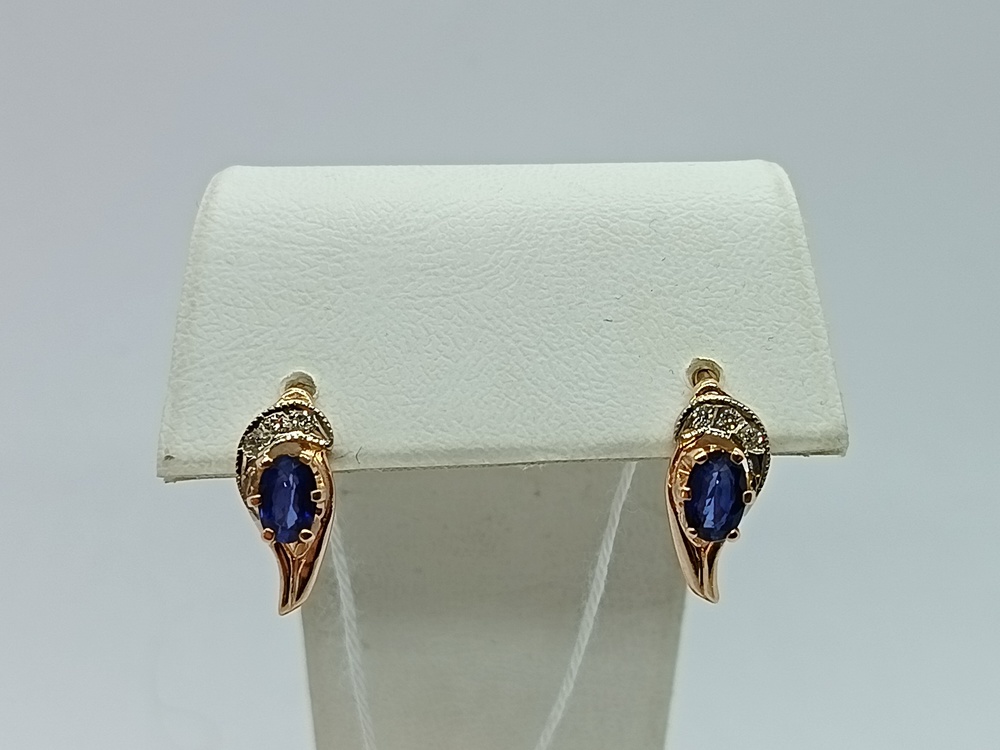 СЕРЬГИ БРИЛЛИАНТ (Au 585)