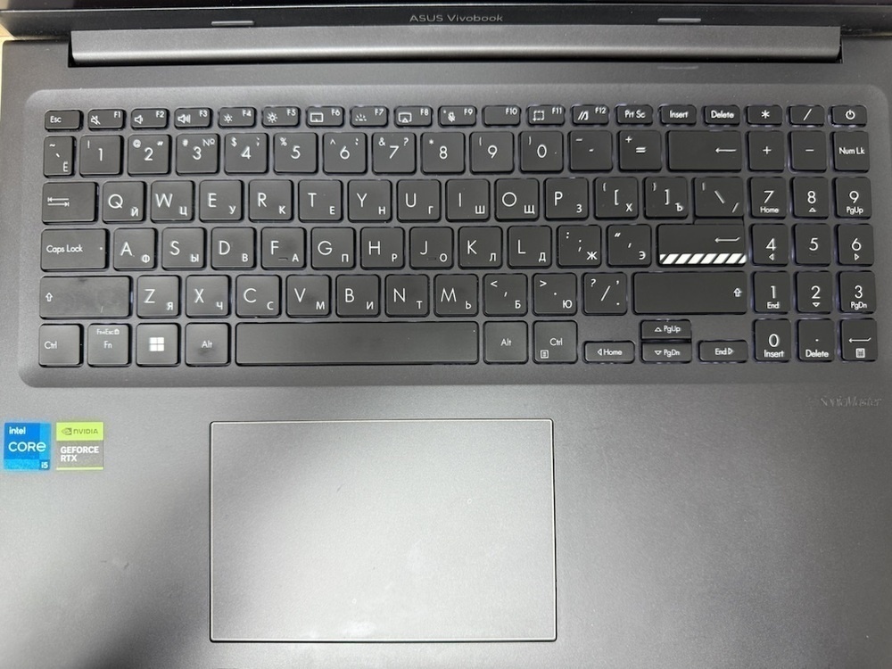 Ноутбук ASUS Vivobook 16X K3605Z; Core I5-12450H, GeForce RTX 2050, 8 Гб, 512 GB, Нет