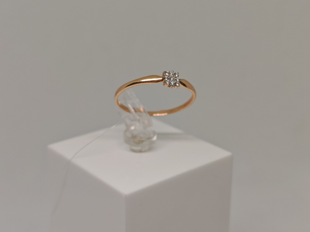 КОЛЬЦО С КАМНЕМ (Au 585)