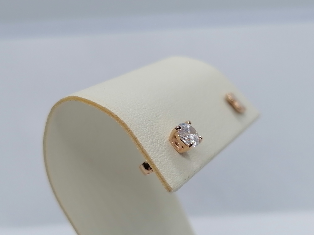 СЕРЬГИ С КАМНЕМ (Au 585)
