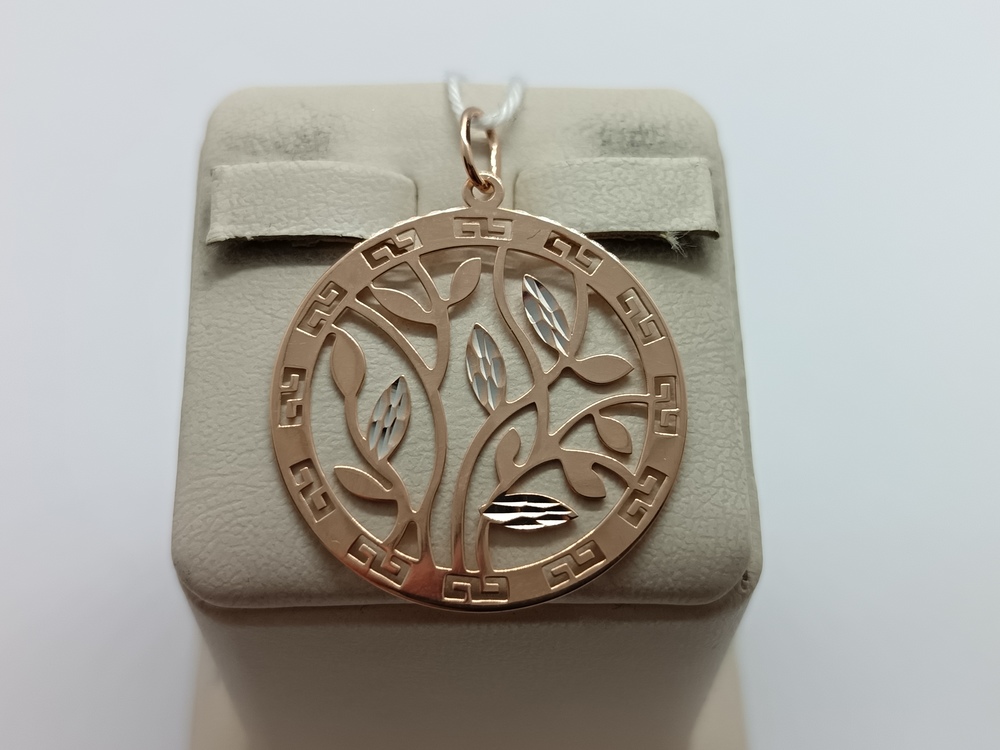 ПОДВЕСКА БЕЗ КАМНЯ Au 585