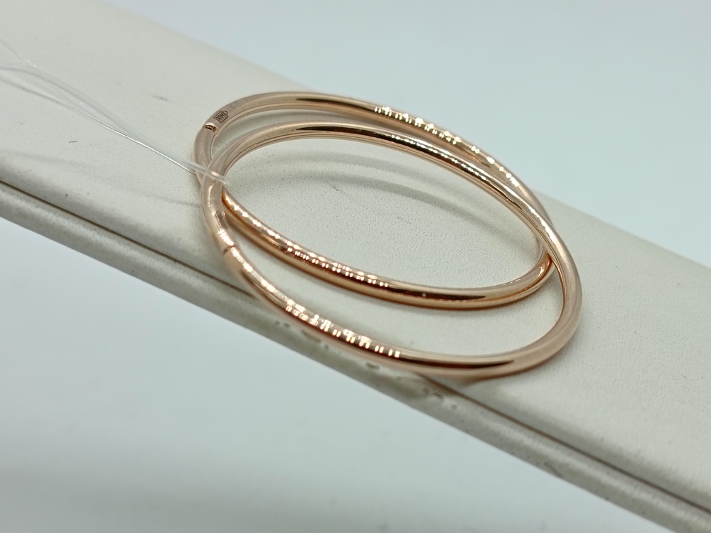 СЕРЬГИ КОНГО без камня (Au 585)