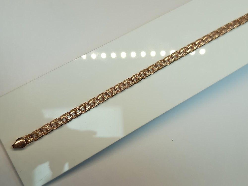 БРАСЛЕТ ПОЛНОВЕСНЫЙ Бисмарк (Au 585)