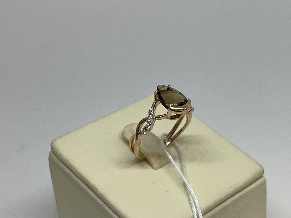 КОЛКМИ585 КОЛЬЦО С КАМНЯМИ (Au 585)