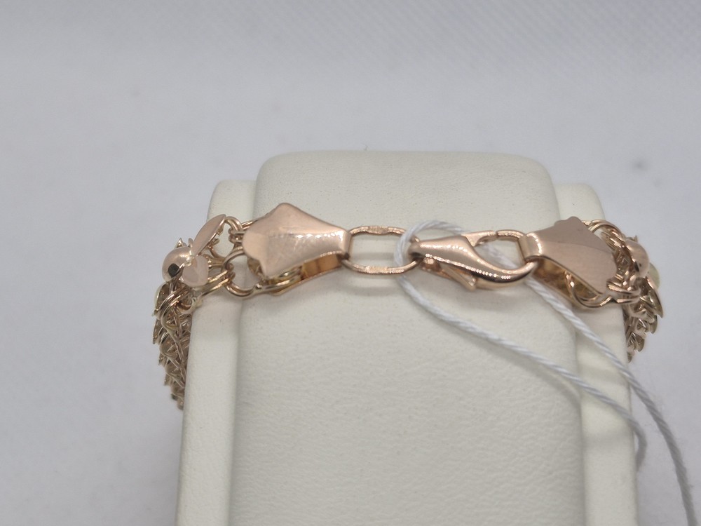 БРАСЛЕТ ПОЛНОВЕСНЫЙ Фантазия Au 585