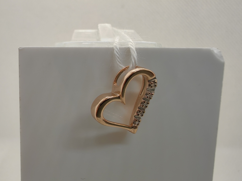 ПОДКМИ585 ПОДВЕСКА С КАМНЯМИ (Au 585)