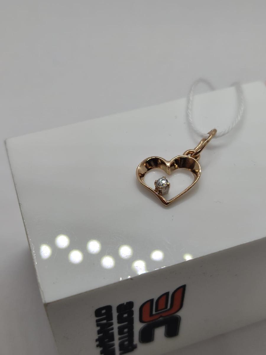 ПОДКМ585 ПОДВЕСКА С КАМНЕМ (Au 585) ПОДКМ585 ПОДВЕСКА С КАМНЕМ (Au 585)