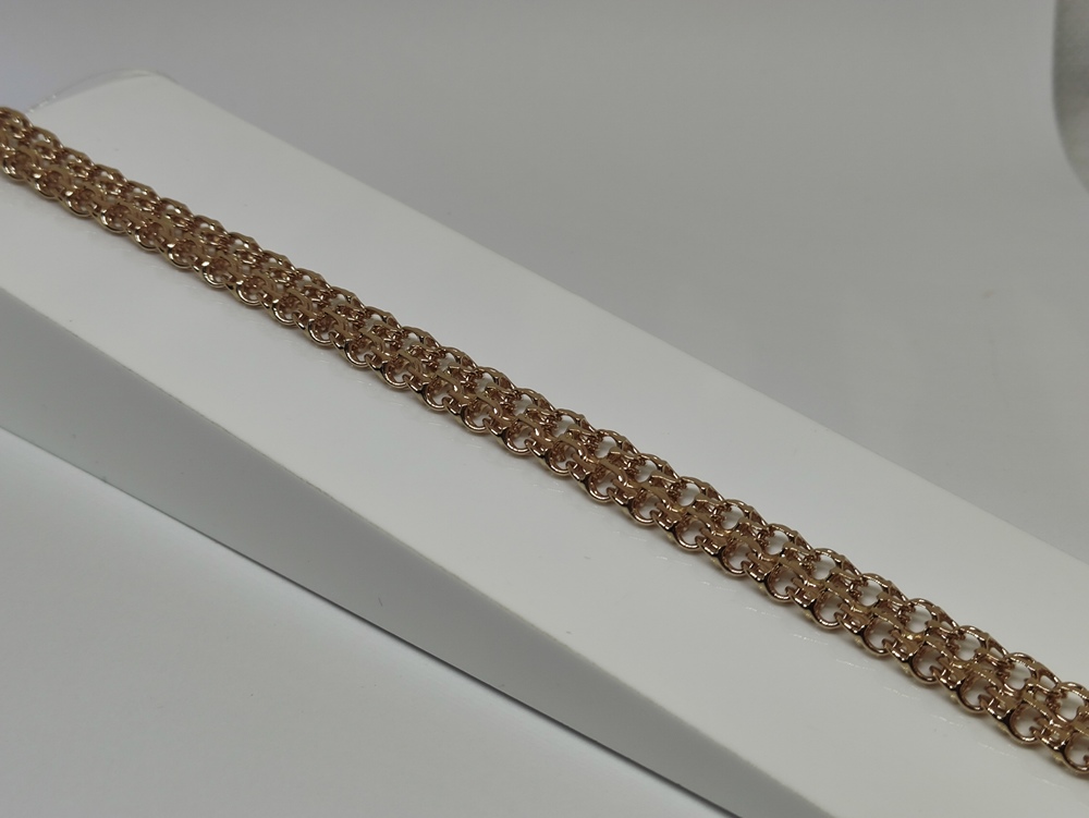 БРАСЛЕТ ПОЛНОВЕСНЫЙ Бисмарк (Au 585)